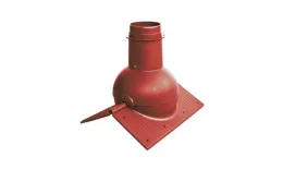 Коньковый элемент Krovent Pipe-Cone Красно - коричневый. Артикул: 43050