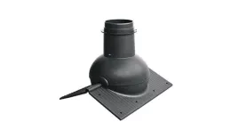 Коньковый элемент Krovent Pipe-Cone черный. Артикул: 43034