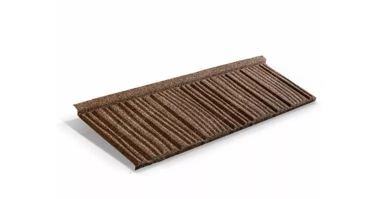 Композитная черепица Metrotile WoodShake Коричневый купить в екатеринбурге