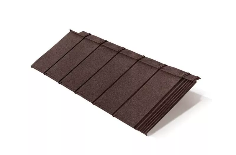 Композитная черепица Metrotile IPanel Коричневый купить в екатеринбурге