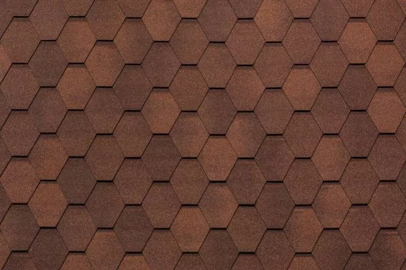 Гибкая черепица Tegola Nobile Tile Вест красно-коричневый купить в екатеринбурге
