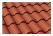 Цементно-песчаная минеральная черепица Braas Таунус красный – Купить оптом и в розницу