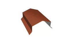 Парапетная крышка угольная 100мм 0,5 Satin Matt TX RAL 8004 терракота (2м). Артикул: 33887