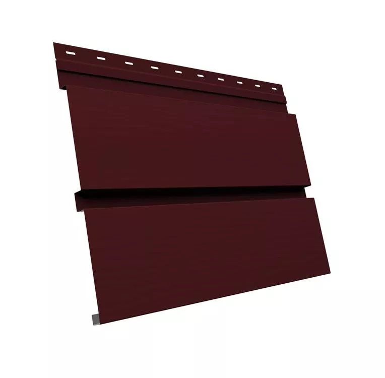 Квадро брус 3D 0,5 Satin Matt с пленкой RAL 3005 красное вино купить в екатеринбурге
