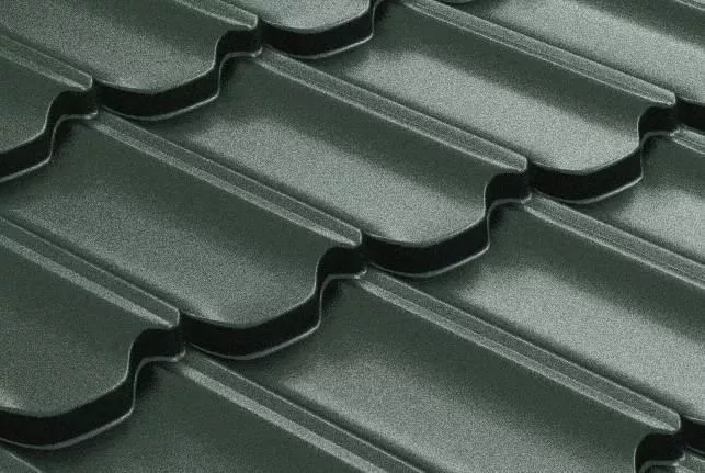 Металлочерепица GL Kvinta Plus 3D 0,5 GreenCoat Pural RAL 6020 Хромовая зелень купить в екатеринбурге