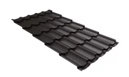 Металлочерепица GL Kvinta Plus 0,5 Rooftop Matte (Стальной Бархат) RR 32 темно-коричневый. Цена: 1106 руб. Артикул: GrandLineM05_01-32