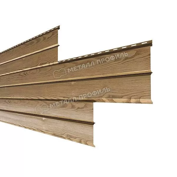 Сайдинг МЕТАЛЛ ПРОФИЛЬ Lбрус-XL-14х335 (ECOSTEEL_T-01-Сосна-0.5) купить в екатеринбурге