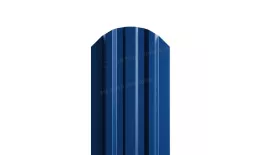 Штакетник Металл Профиль LANE-O (полукруглый верх) NormanMP 0,5 мм RAL 5005 сигнальный синий. Цена: 1117 руб. Артикул: MP_Sht_041
