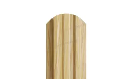 Штакетник металлический МЕТАЛЛ ПРОФИЛЬ LАNE-O 16,5х99 (ECOSTEEL_T-01-ЗолотойДуб-0.5). Цена: 1396 руб. Артикул: 39701