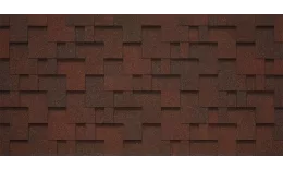 Гибкая черепица Tegola LAZIO Nocciola 418 (фундук коричневый). Артикул: Tegola_New_1_105