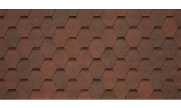 Гибкая черепица Tegola VENETO Nocciola 418 (коричневый фундук). Артикул: Tegola_New_1_113