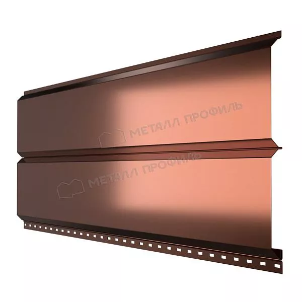 Сайдинг МЕТАЛЛ ПРОФИЛЬ Lбрус-XL-Н-14х335 (PURMAN-20-Argillite-0.5) купить в екатеринбурге