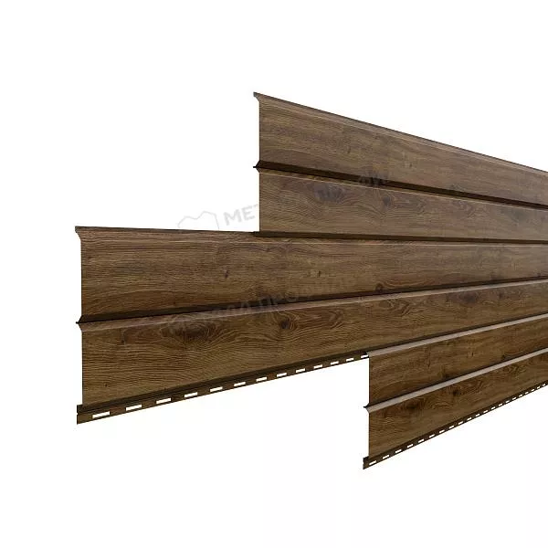 Сайдинг МЕТАЛЛ ПРОФИЛЬ Woodstock-28х330 (ECOSTEEL_MA-12-Античный Дуб-0.45) купить в екатеринбурге