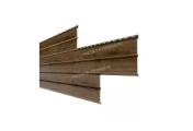 Сайдинг МЕТАЛЛ ПРОФИЛЬ Lбрус-XL-В-14х335 (ECOSTEEL_MA-12-Античный Дуб-0.45) – Купить оптом и в розницу