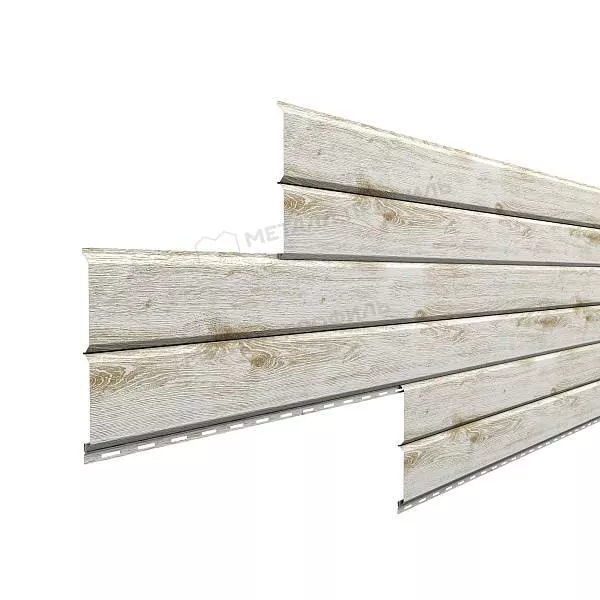 Сайдинг МЕТАЛЛ ПРОФИЛЬ Lбрус-XL-14х335 (ECOSTEEL_MA-01-Беленый Дуб-0.5) купить в екатеринбурге