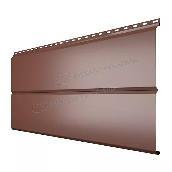 Сайдинг МЕТАЛЛ ПРОФИЛЬ Lбрус-XL-14х335 NormanMP (ПЭ-01-8017-0.5) купить в екатеринбурге