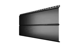 Сайдинг МЕТАЛЛ ПРОФИЛЬ Lбрус-XL-14х335 (PURMAN-20-9005-0.5). Цена: 1105 руб. Артикул: 41646