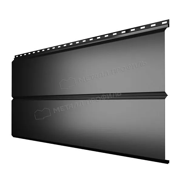 Сайдинг МЕТАЛЛ ПРОФИЛЬ Lбрус-XL-14х335 (PURMAN-20-9005-0.5) купить в екатеринбурге