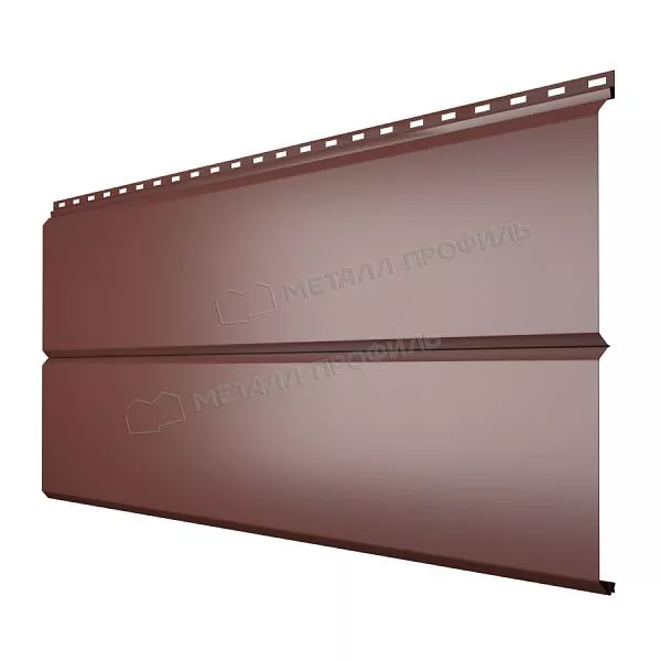 Сайдинг МЕТАЛЛ ПРОФИЛЬ Lбрус-XL-14х335 NormanMP (ПЭ-01-RR32-0.5) купить в екатеринбурге