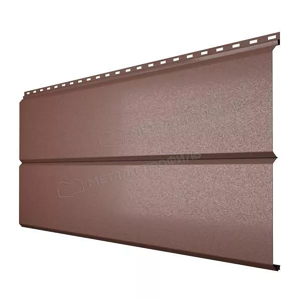 Сайдинг МЕТАЛЛ ПРОФИЛЬ Lбрус-XL-14х335 (VikingMP-01-8017-0.45) купить в екатеринбурге