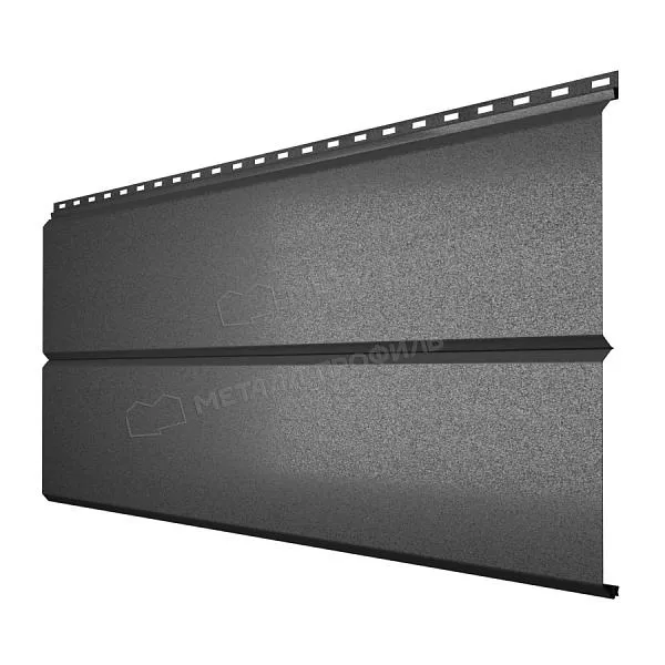 Сайдинг МЕТАЛЛ ПРОФИЛЬ Lбрус-XL-14х335 (VALORI-20-DarkGrey-0.5) купить в екатеринбурге