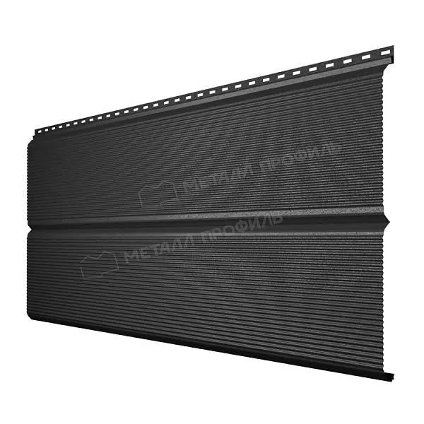 Сайдинг МЕТАЛЛ ПРОФИЛЬ Lбрус-XL-В-14х335 (VikingMP-01-9005-0.45) купить в екатеринбурге
