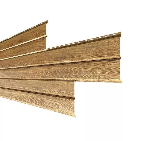 Сайдинг МЕТАЛЛ ПРОФИЛЬ Lбрус-XL-14х335 (ECOSTEEL_T-01-ЗолотойДуб-0.5) купить в екатеринбурге