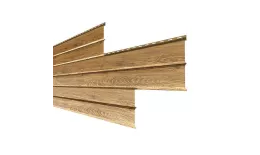 Сайдинг МЕТАЛЛ ПРОФИЛЬ Lбрус-XL-14х335 (ECOSTEEL_T-01-ЗолотойДуб-0.5). Цена: 1267 руб. Артикул: 41375