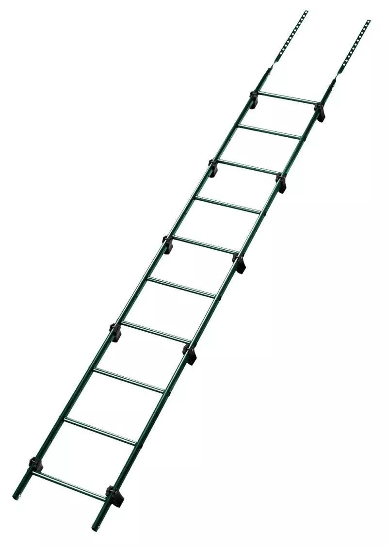 Лестница кровельная Grand Line RAL 6005 2,76м купить в екатеринбурге