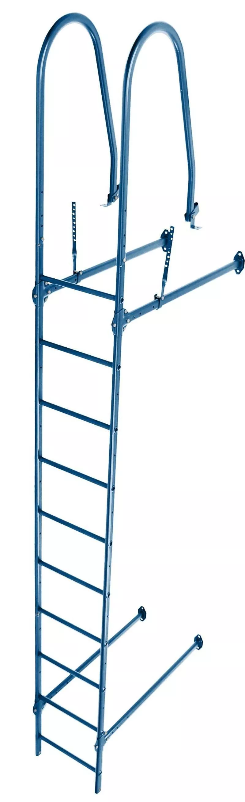 Лестница стеновая Grand Line RAL 5005 2,76м купить в екатеринбурге