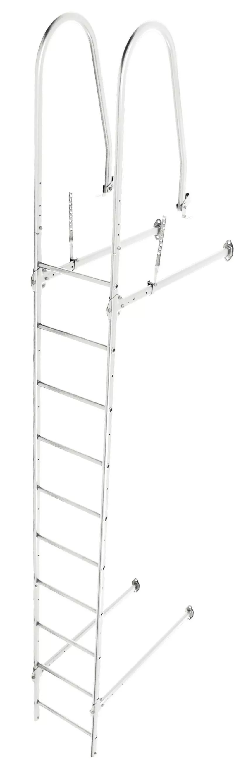 Лестница стеновая Grand Line RAL 9003 2,76м купить в екатеринбурге