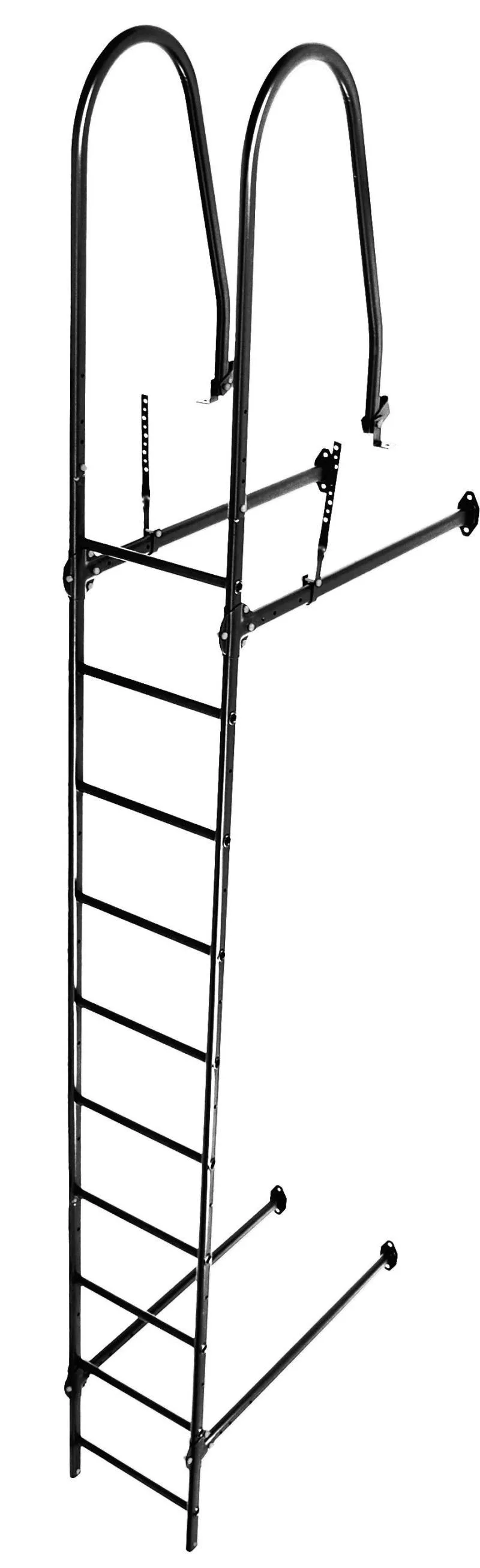 Лестница стеновая Grand Line RAL 9005 2,76м купить в екатеринбурге