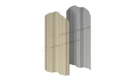 Штакетник металлический МЕТАЛЛ ПРОФИЛЬ М-111-О (ПЭ-01-1015-0.45). Артикул: 46506