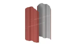 Штакетник металлический МЕТАЛЛ ПРОФИЛЬ М-111-О (ПЭ-01-3009-0.45). Артикул: 46482