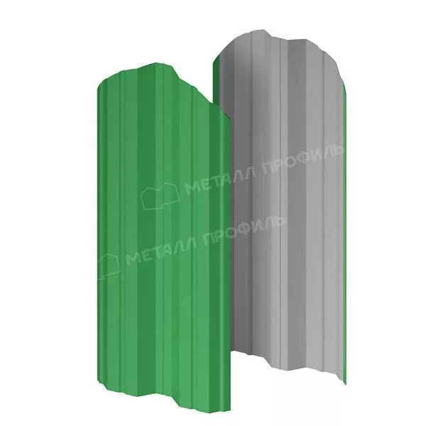 Штакетник металлический МЕТАЛЛ ПРОФИЛЬ М-111-О (ПЭ-01-6002-0.45) купить в екатеринбурге
