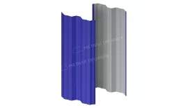 Штакетник металлический МЕТАЛЛ ПРОФИЛЬ М-111-Т (ПЭ-01-5002-0.45). Артикул: 46499