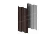 Штакетник металлический МЕТАЛЛ ПРОФИЛЬ М-111-Т (VALORI-20-DarkBrown-0.5) – Купить оптом и в розницу