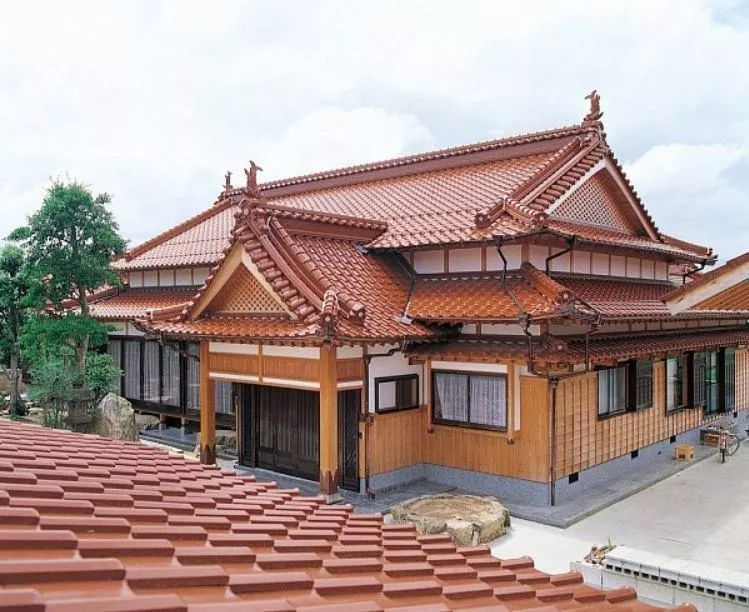 Керамическая черепица Maruso TS-roof (Самурай), Глянцевый красный купить в екатеринбурге