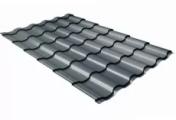 Металлочерепица GL Kredo 0.5 Velur X RAL 7016 антрацитово-серый – Купить оптом и в розницу