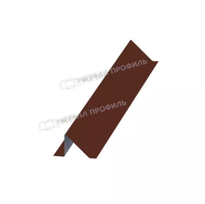 Планка снегозадержателя 95х65х2000 (AGNETA-20-Copper\Copper-0.5) купить в екатеринбурге