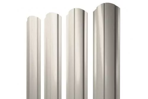 Штакетник Grand Line Slim Полукруглый фигурный 0,45 Print Elite Milky Wood Молочное дерево купить в екатеринбурге