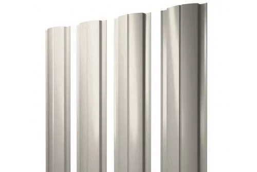 Штакетник Grand Line Slim Полукруглый 0,45 Print Elite Milky Wood Молочное дерево купить в екатеринбурге