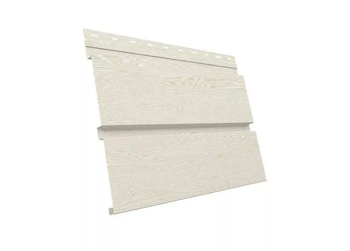 Металлический сайдинг Grand Line Квадро Брус Print Elite 0,45 мм Milky Wood молочное дерево купить в екатеринбурге