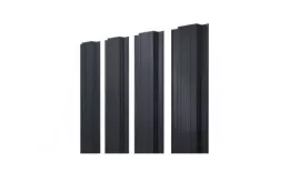 Штакетник Grand Line Прямоугольный 0,45 PE Double RAL 7024 Мокрый асфальт. Цена: 125 руб. Артикул: Prymoyg_34