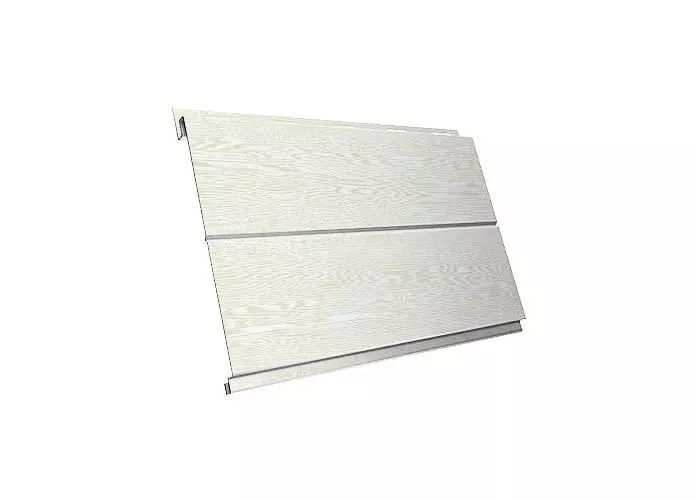 Металлический сайдинг Grand Line Вертикаль Line Print Elite Молочное дерево купить в екатеринбурге