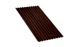 Профнастил С21 B ECOSTEEL 0,5 мм Мореный дуб. Цена: 1145 руб. Артикул: C21BES-md