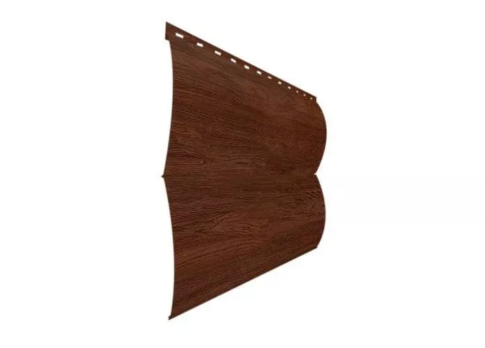 Металлический сайдинг Металл Профиль Woodstock ECOSTEEL 0,5 мм Мореный дуб купить в екатеринбурге