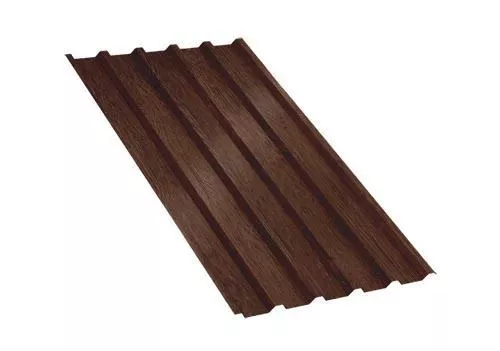 Профлист МП35 B ECOSTEEL Matt 0,5 мм Мореный дуб купить в екатеринбурге