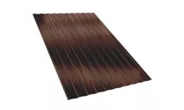 Профнастил С8 B ECOSTEEL Matt 0,5 мм Мореный дуб. Цена: 1029 руб. Артикул: C8BESm-md