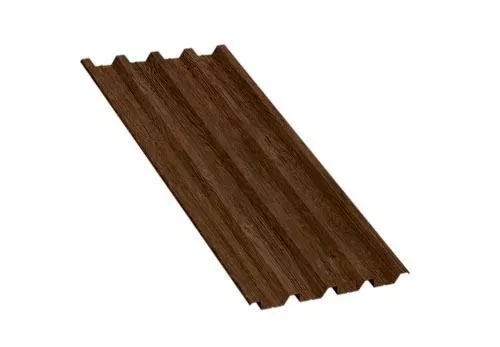 Профнастил Н60 B ECOSTEEL Matt 0,5 мм Мореный дуб купить в екатеринбурге